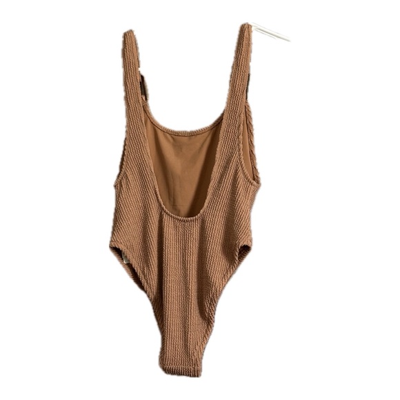 🌞 Aerie Chic – Tan One-Piece Swimsuit | NWT 🌞 - Picture 3 of 7